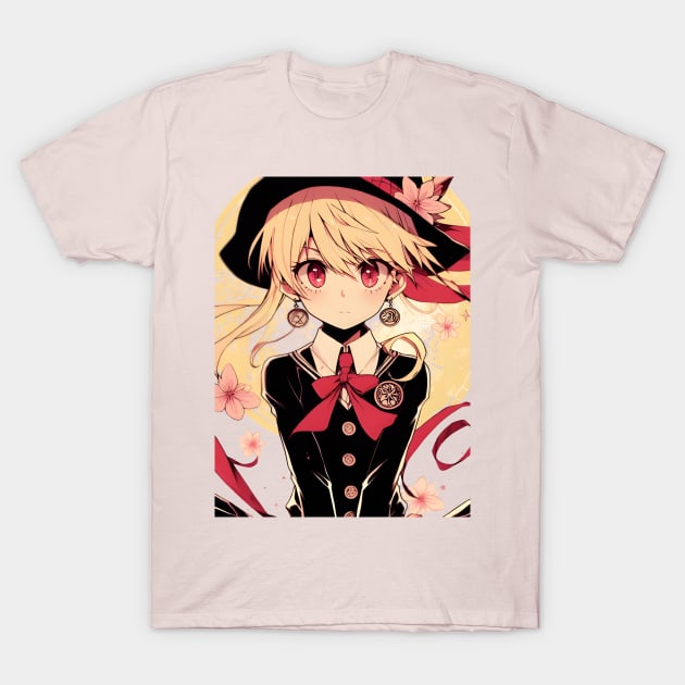 Anime Wonderland: Whimsical Art Prints Featuring Manga-Inspired Designs for Otaku Bliss! T-Shirt by insaneLEDP